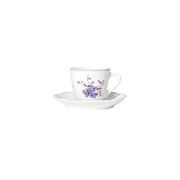 Fleurs d'Auteuil Coffee Cup And Saucer