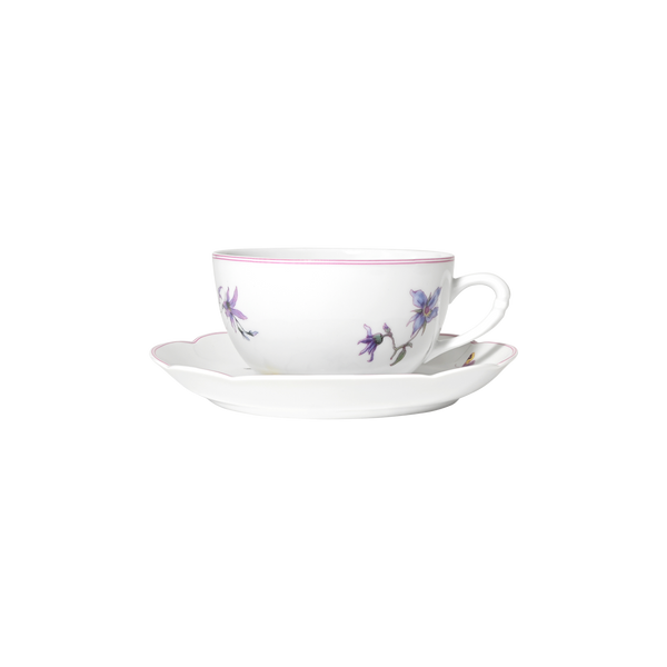 Fleurs d'Auteuil Teacup and Saucer