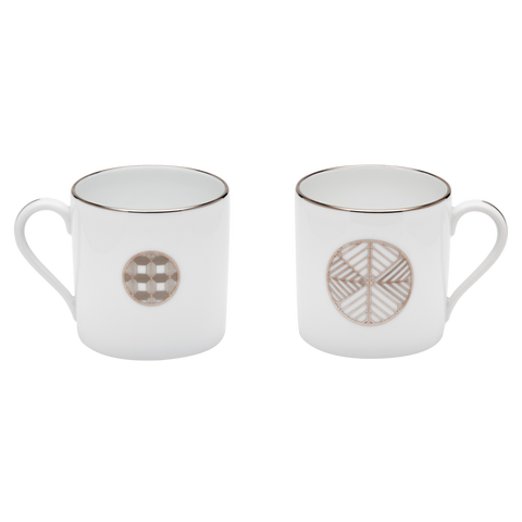 Set of 1 Mini Mug Platinum Duomo A