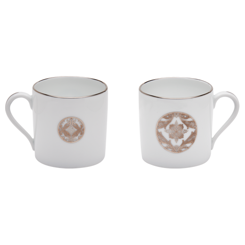 Set of 1 Mini Mug Platinum Matignon B