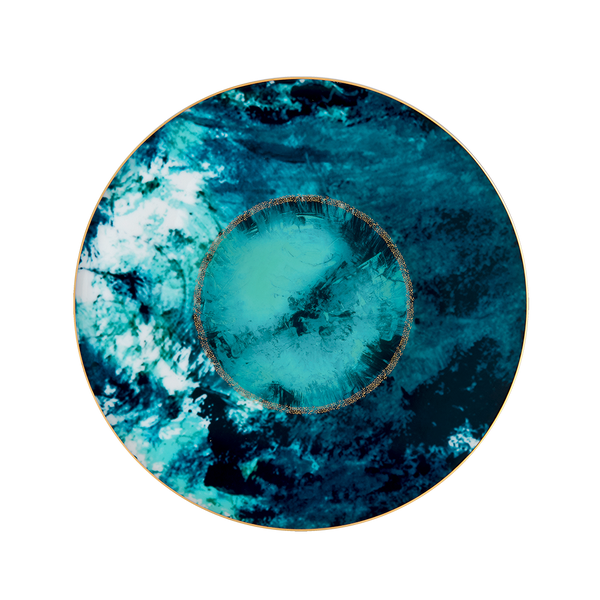 Set of 1 Underplate Océan Bleu