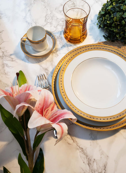 Set of 2 Dessert Plates Place Vendôme
