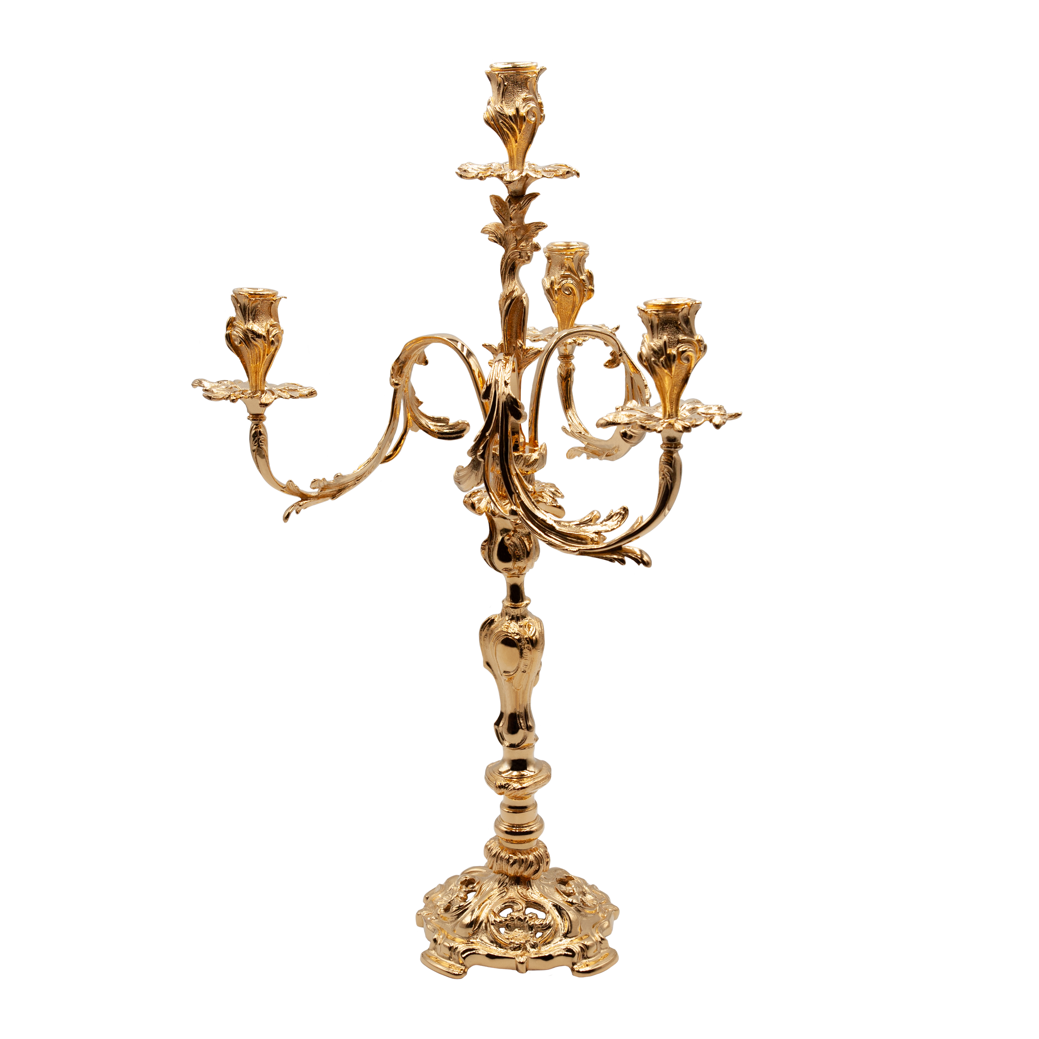 Napoleon Gold Candelabra - Cavalier Royal