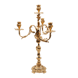 Napoleon Gold Candelabra - Cavalier Royal