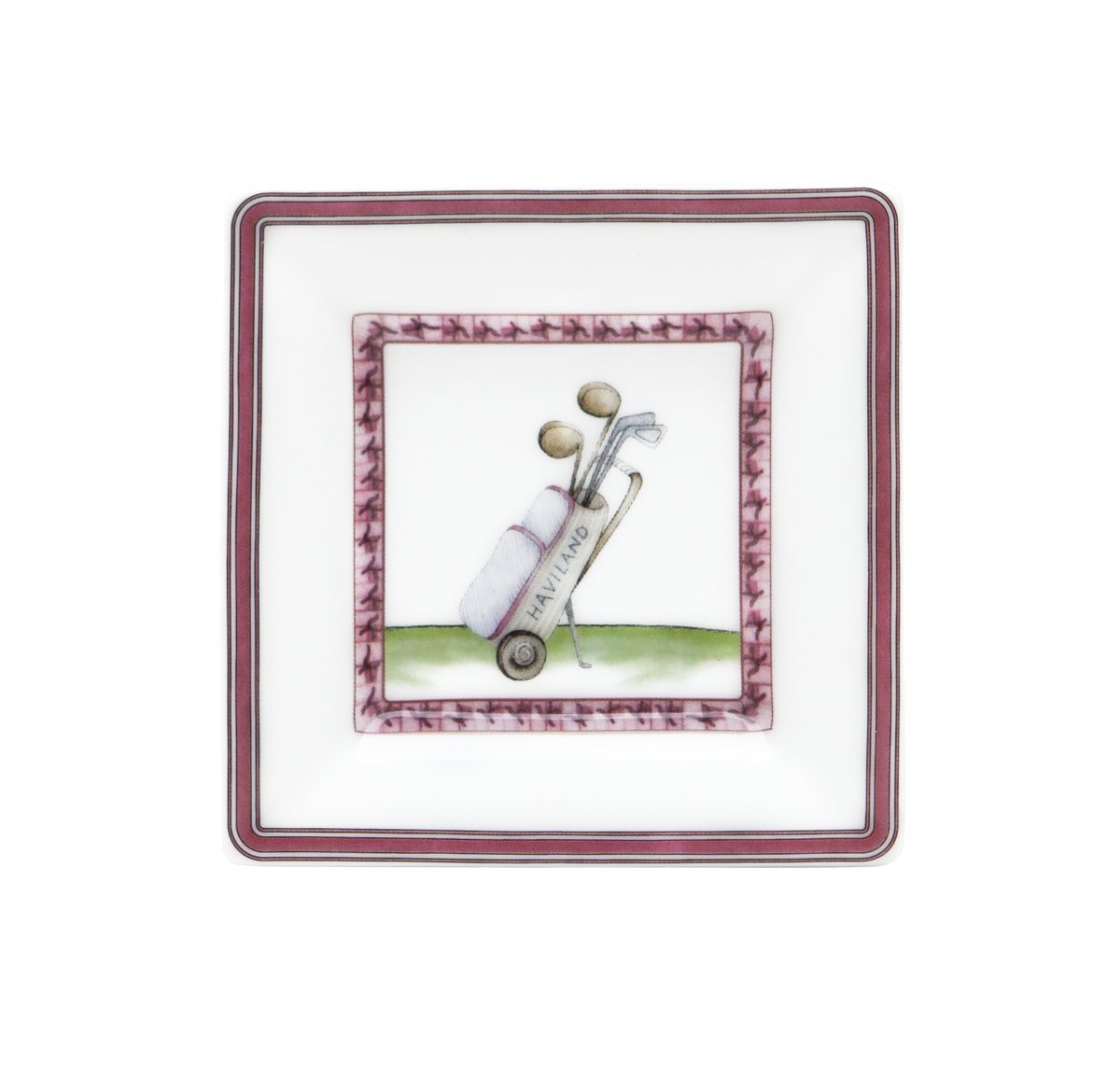 Set of 1 Small Tray Golf - Les Week-ends de Mademoiselle by Véronique Lataste