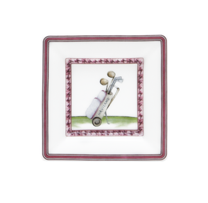 Set of 1 Small Tray Golf - Les Week-ends de Mademoiselle by Véronique Lataste