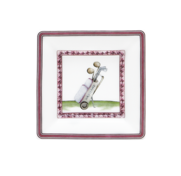 Set of 1 Small Tray Golf - Les Week-ends de Mademoiselle by Véronique Lataste