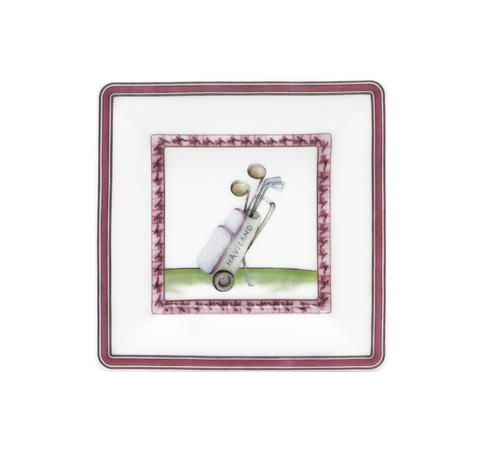 Set of 1 Small Tray Golf - Les Week-ends de Mademoiselle by Véronique Lataste