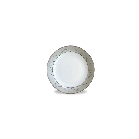 Set of 2 Rimless Soup Plates Clair De Lune Arcades