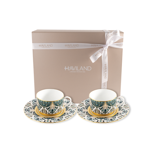 Set of 2 teacups and saucers - Rêves du Nil