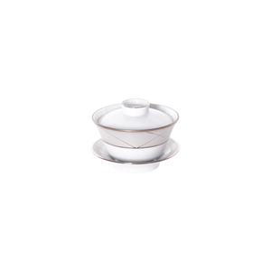 Clair de Lune Arcades Chinese Teacup And Saucer