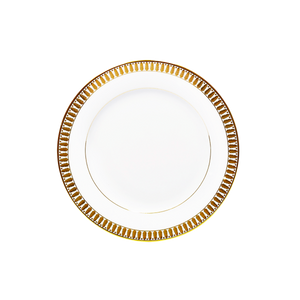 Salad Plate Plumes gold