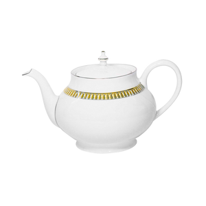 Plumes Round Teapot