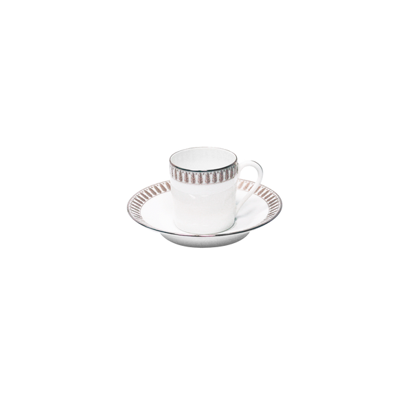 Plumes Espresso Cup And Saucer