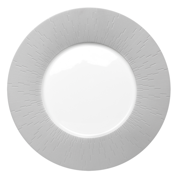 Infini Grey Large Dinner Plate