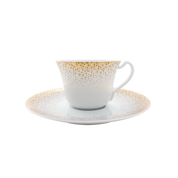 Souffle d'or XL Cappuccino Cup & Saucer