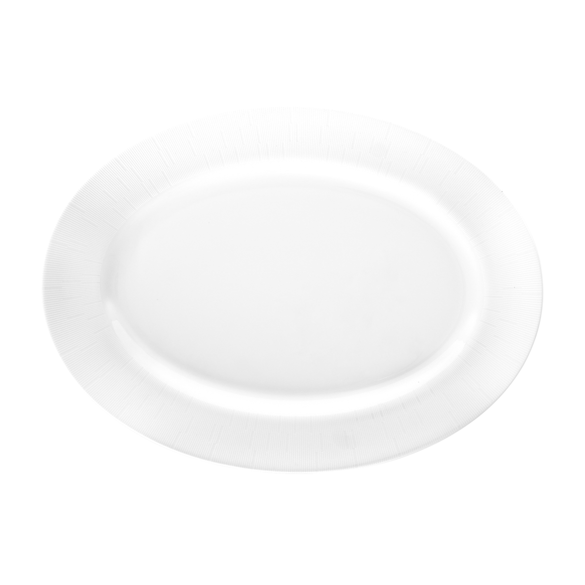 Infini White Large Oval Dish