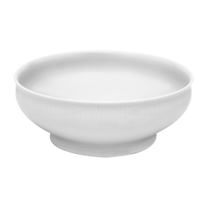 Infini White Large Salad Bowl