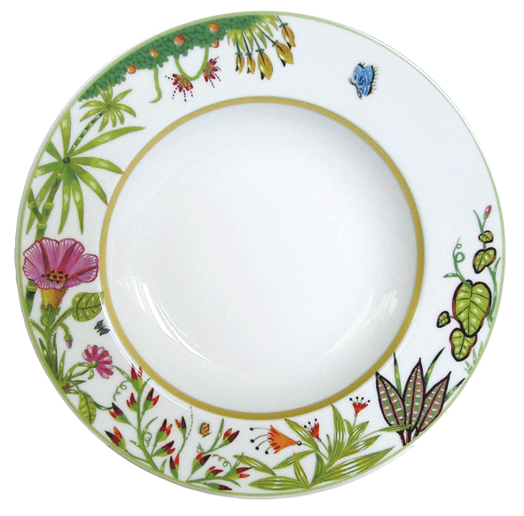 Alain Thomas Rim Soup Plate, without birds