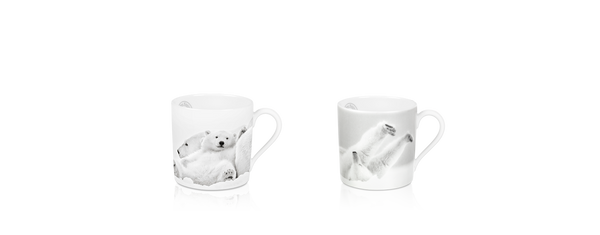 Kyriakos Kaziras Arctic Emotion Set Of 2 Mini Mugs