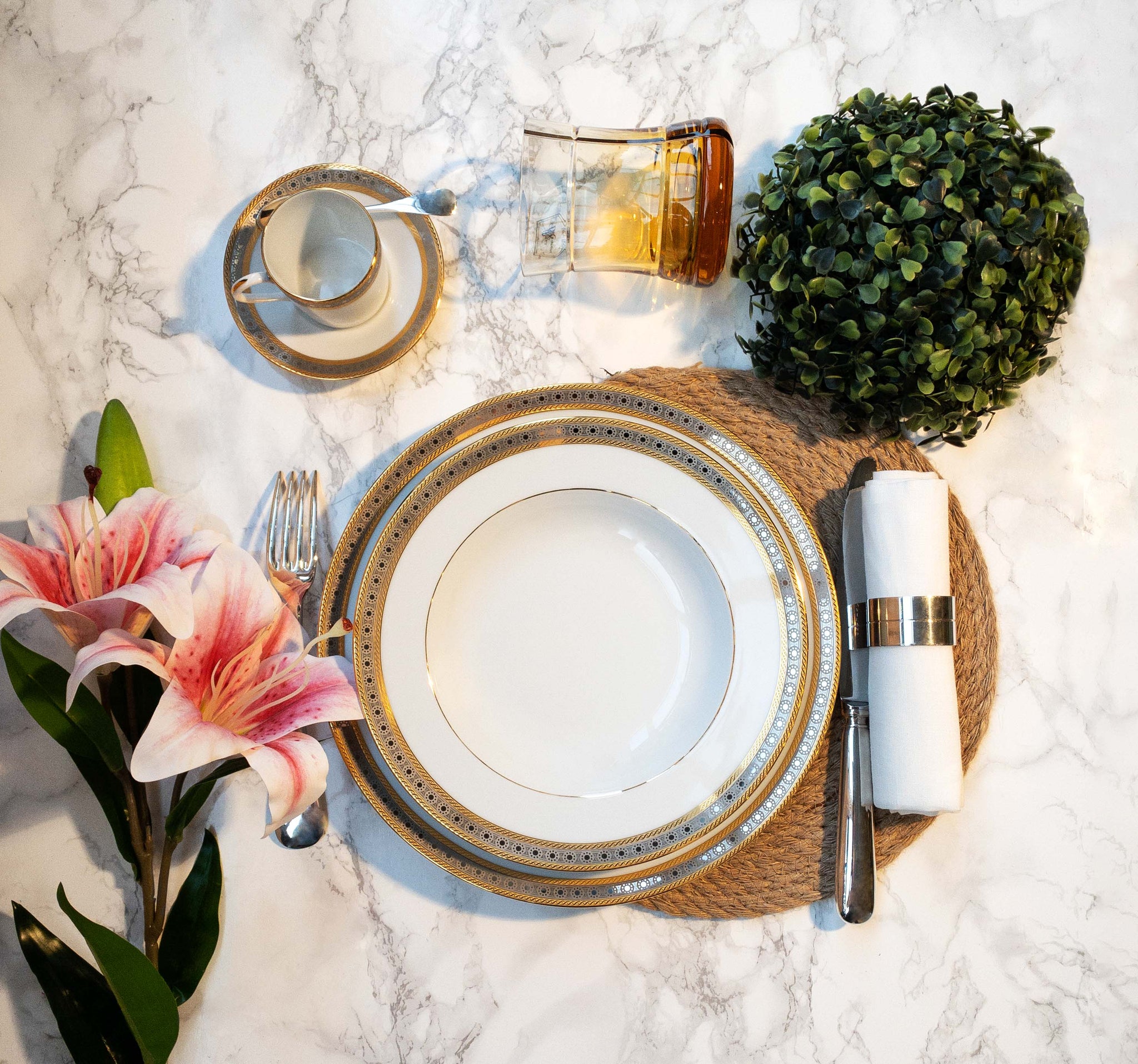 Place Vendôme dinner plate - Thumbnail 4